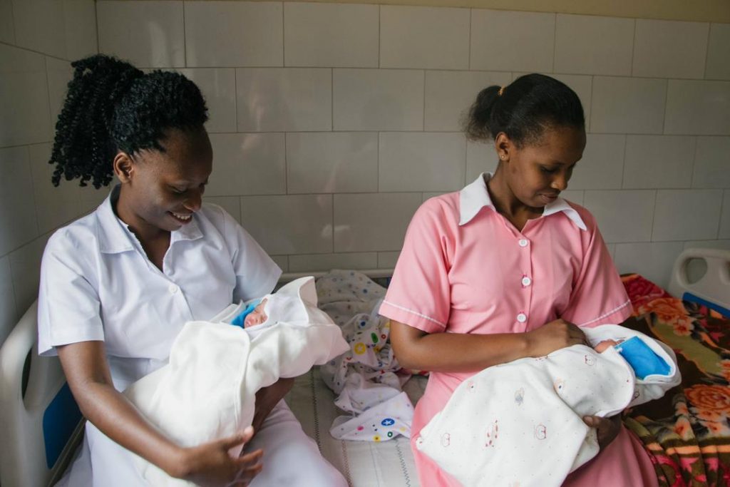 The opportunity to give birth in a safe, clean, and comfortable place is rare in rural Uganda